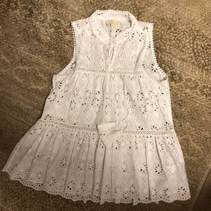 Kate Spade eyelet top